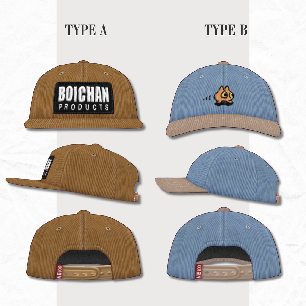 6PANEL CORDUROY CAP