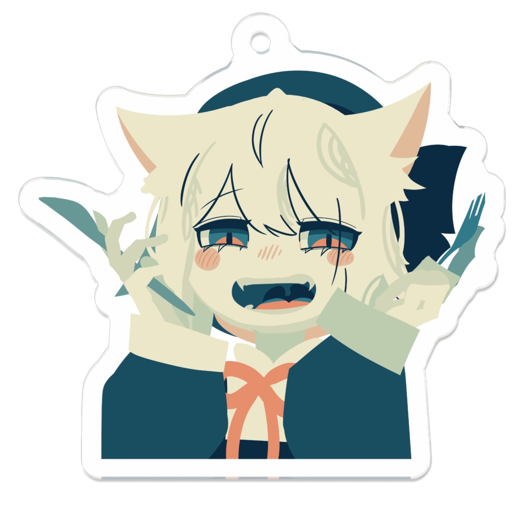 お食事さよちアクリルキーホルダー