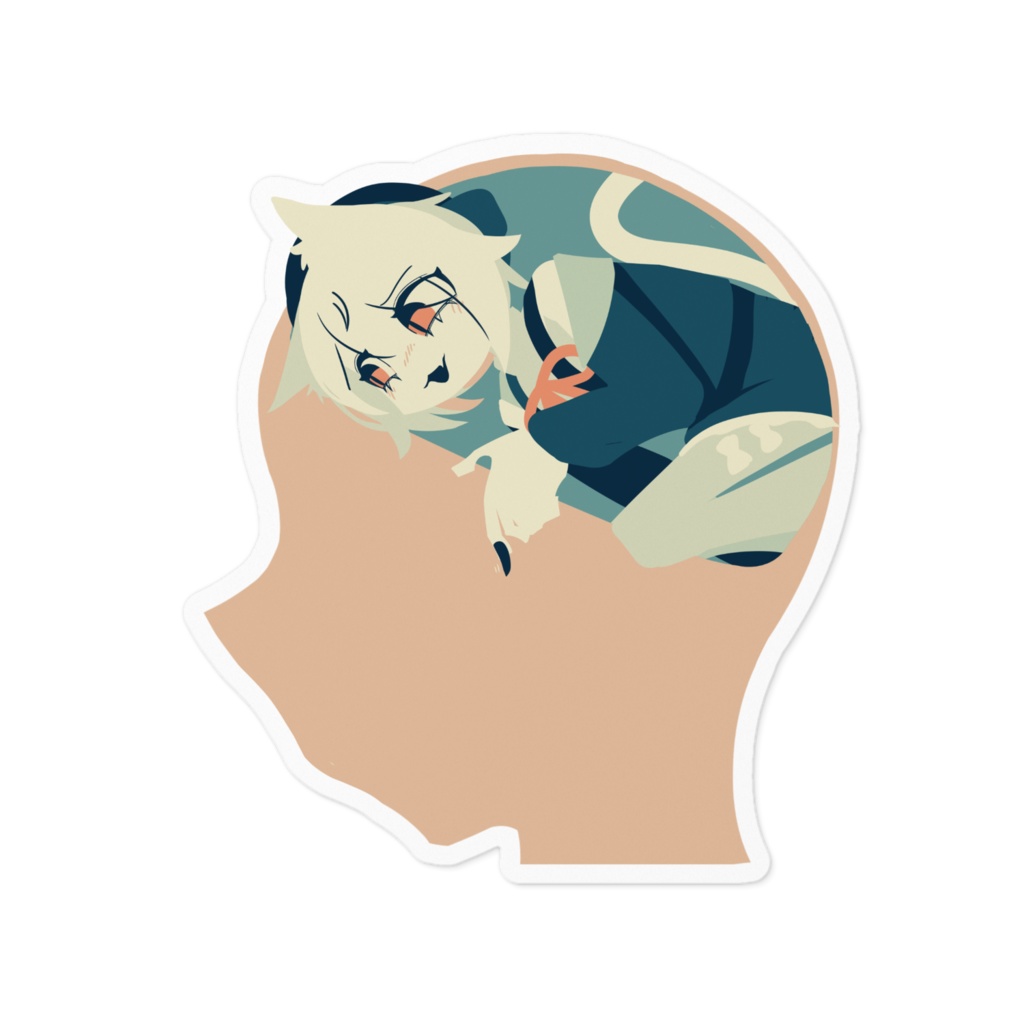 小夜脳表示ステッカー