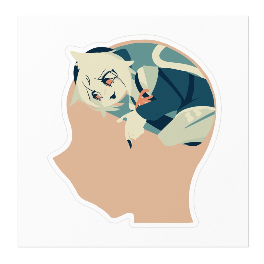 小夜脳表示ステッカー