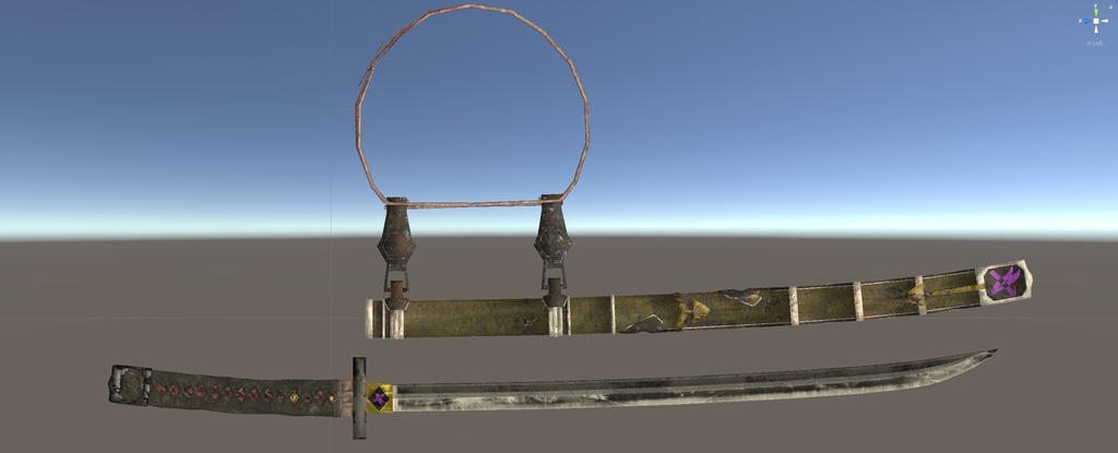 半太刀拵の大脇差達