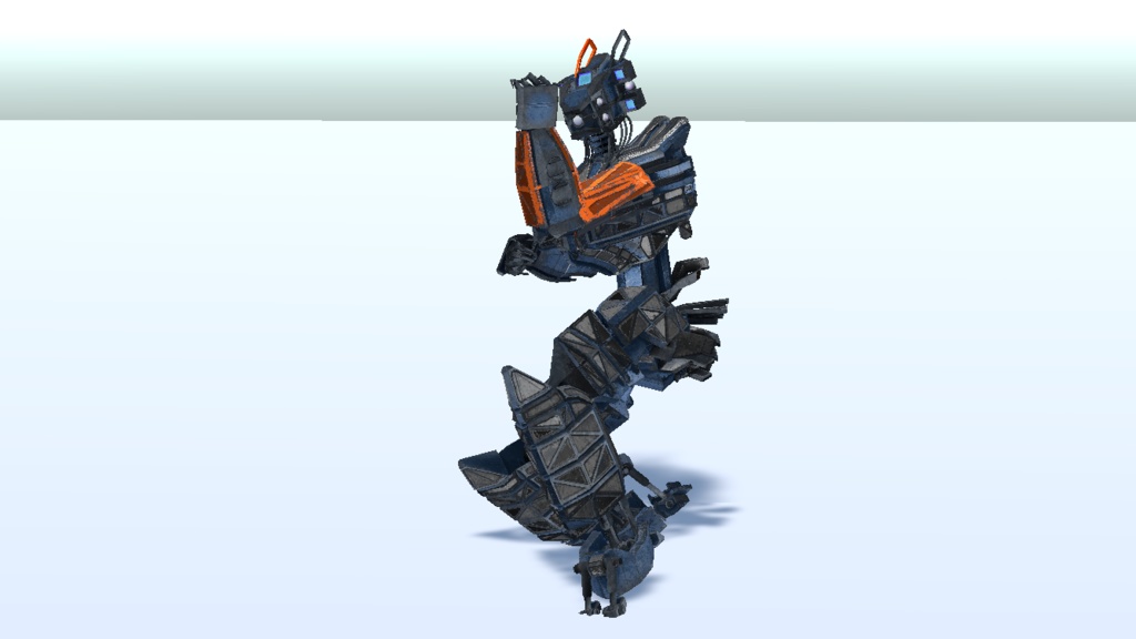 高フルトラ適正 VRChat用汎用人型ロボットアバター『フルアクティブ NS-Mk5』VRM対応