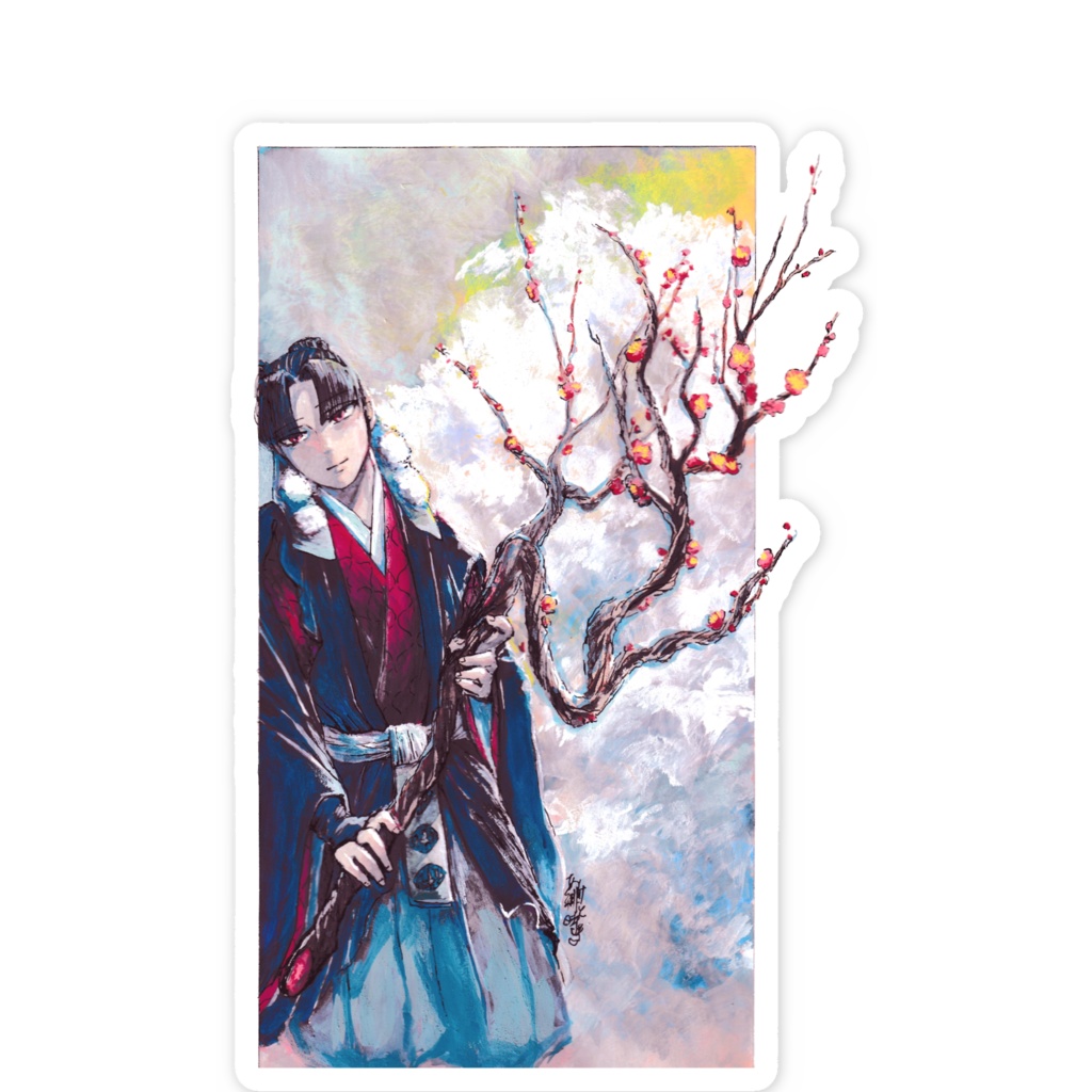 小視屋応二　紅梅