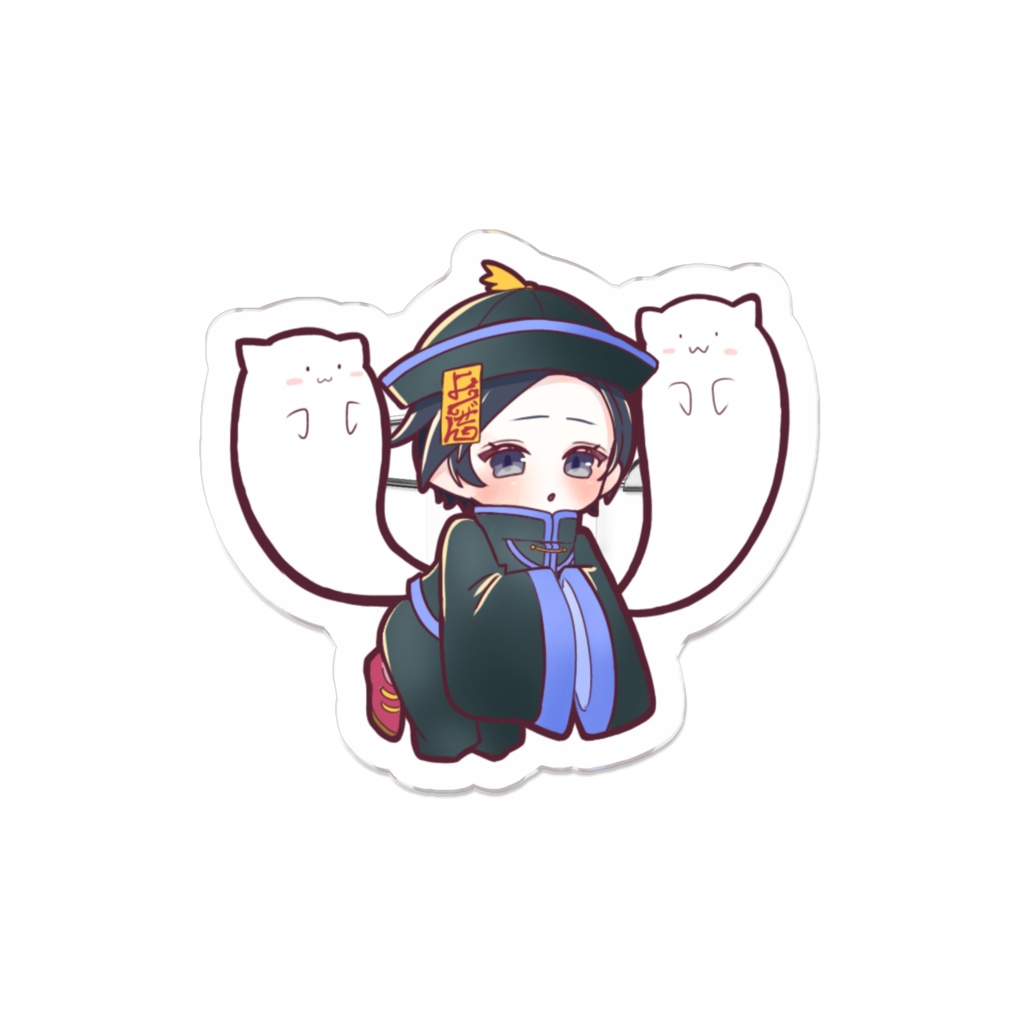 アクリルバッジ（キョンシー）