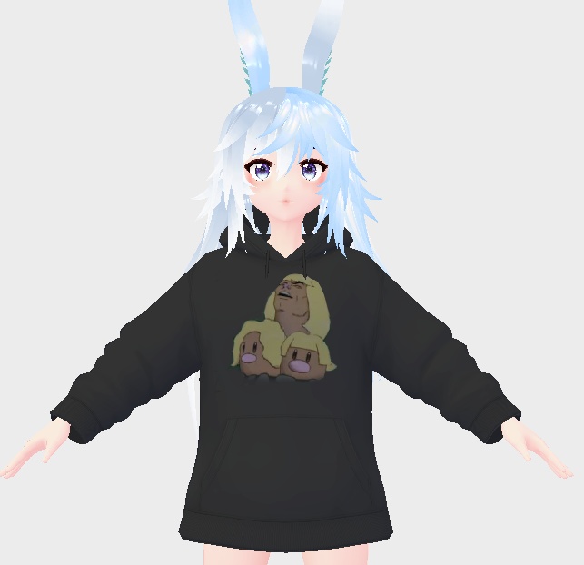 Dugtrio He-Man Black Hoodie
