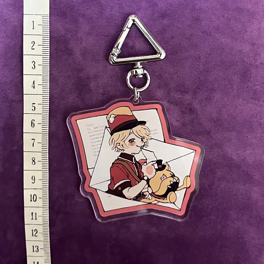 ポストマンアクリルキーホルダー