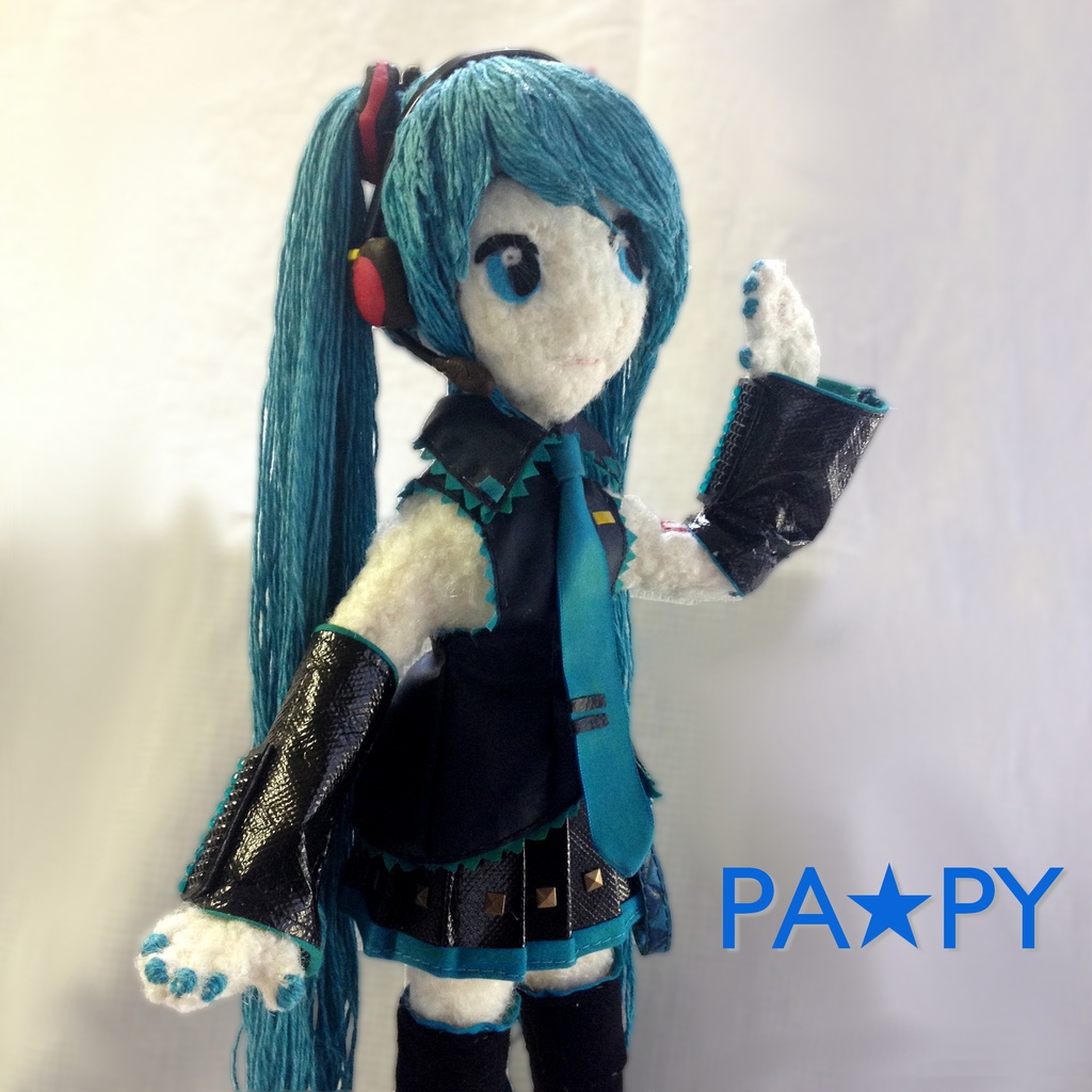 初音ミク ふわもこあみぐるみ