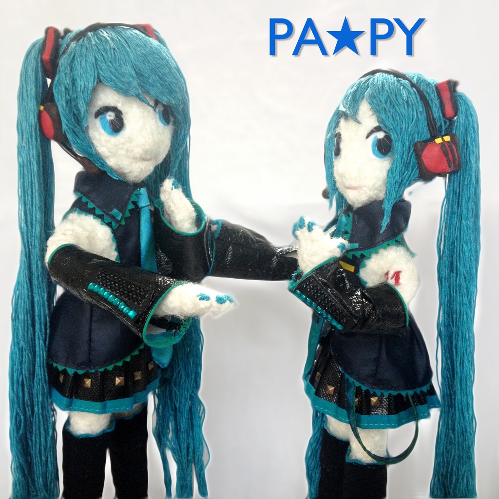 初音ミク ふわもこあみぐるみ