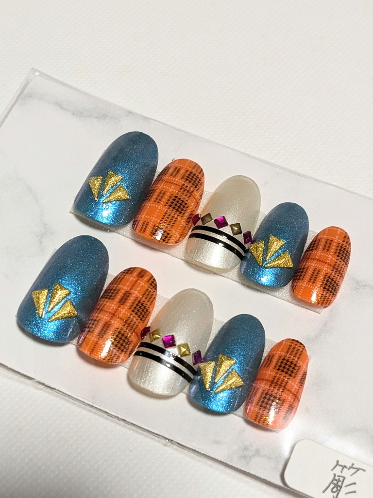 【ヒプマイ】白膠木簓イメージネイルver.2