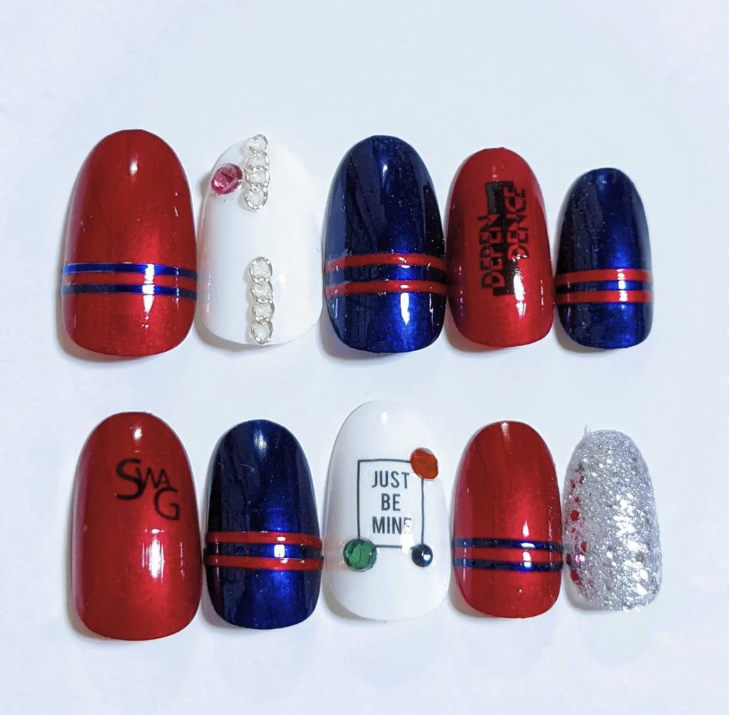 【ヒプマイ】山田一郎ネイルver.2