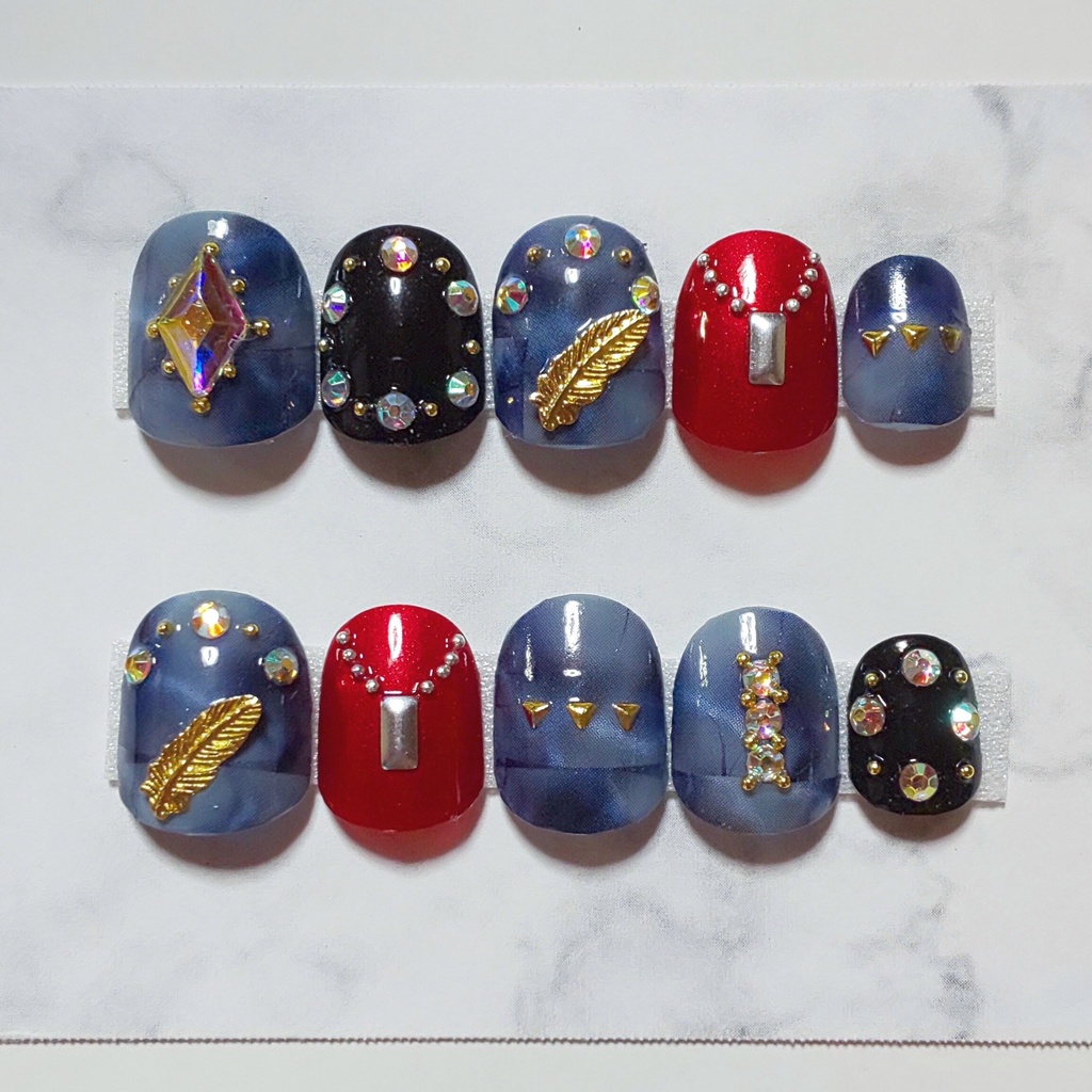 【ヒプマイ】クソデカ感情ネイル ちびつめver.