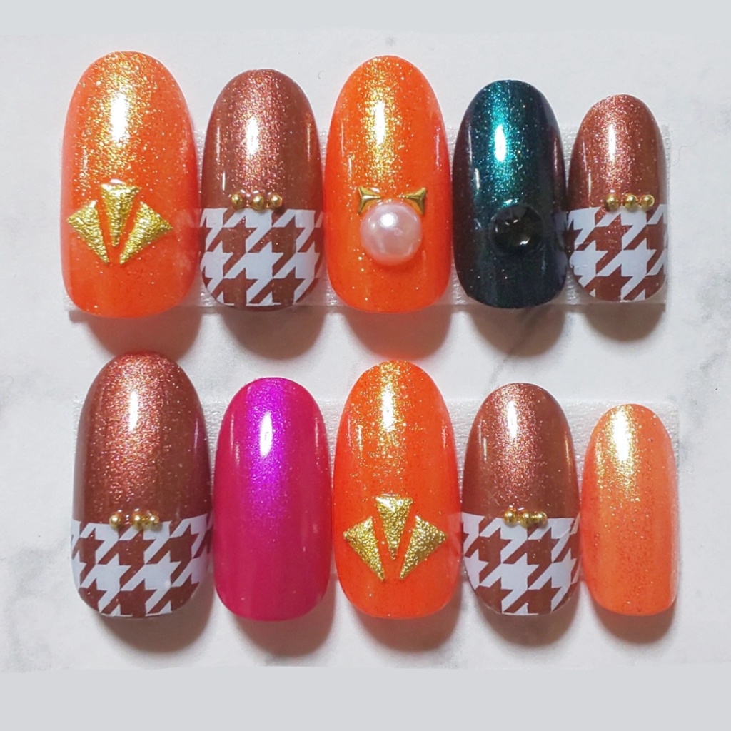 【ヒプマイ】白膠木簓イメージネイルver.3