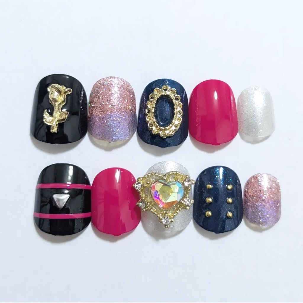 【ヒプマイ】邪答院仄々イメージネイル（ちびつめ）