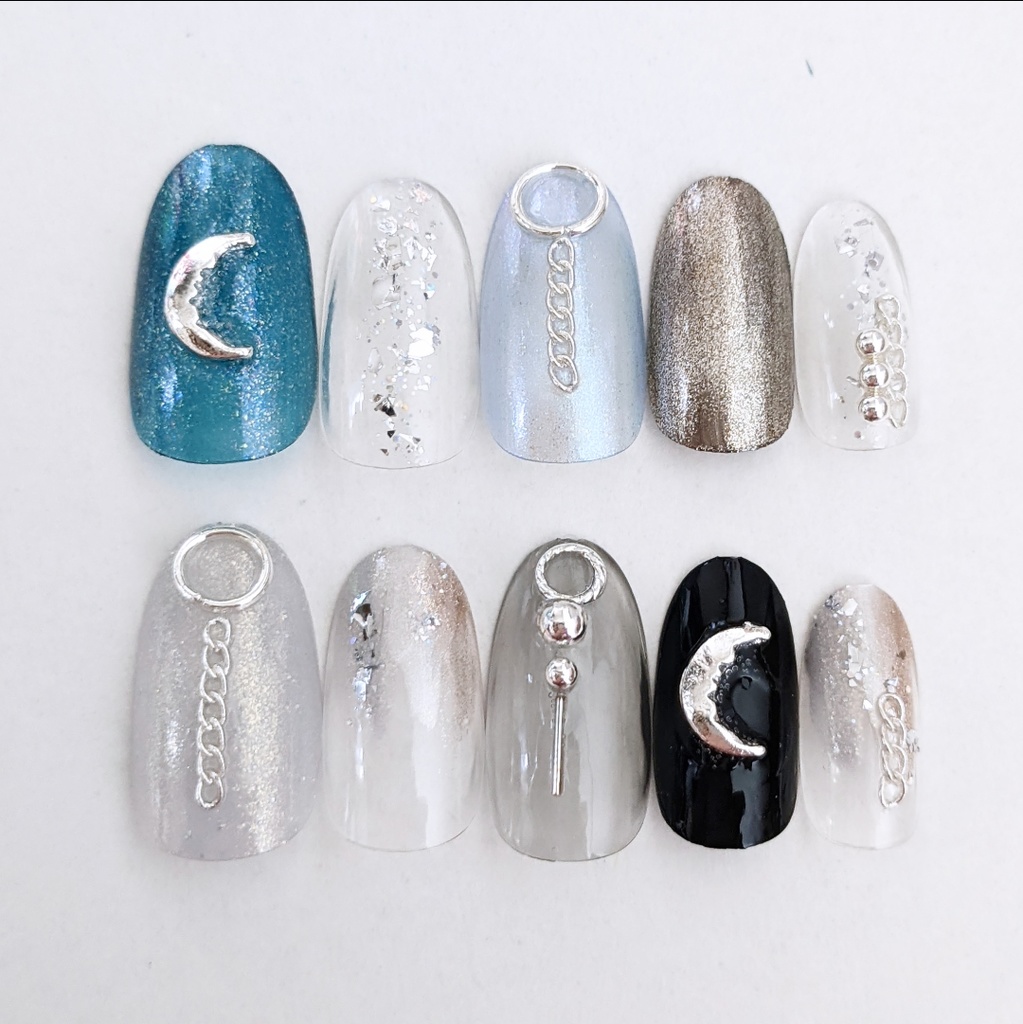 【ヒプマイ】ツクヨミイメージネイル