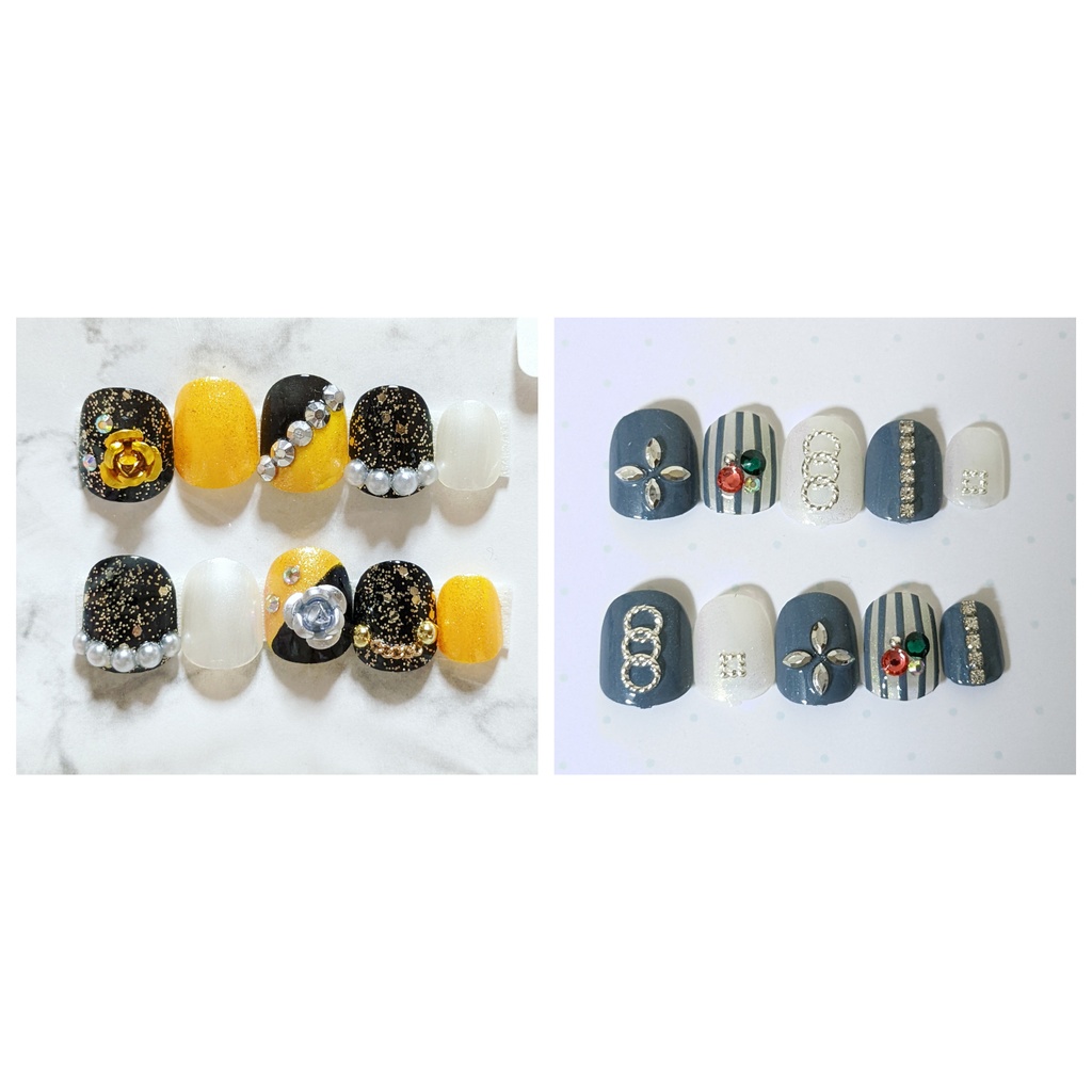 【ヒプマイ】伊弉冉一二三・観音坂独歩イメージネイル（ちびつめ）