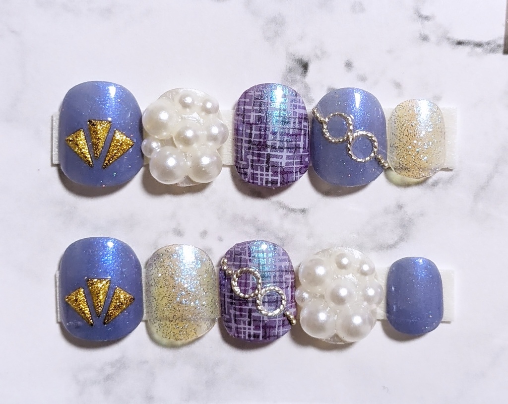 【ヒプマイ】躑躅森盧笙・波羅夷空却イメージネイル(ちびつめ)