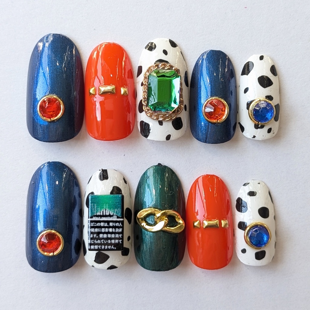 【ヒプマイ】MCD 白膠木簓イメージネイル