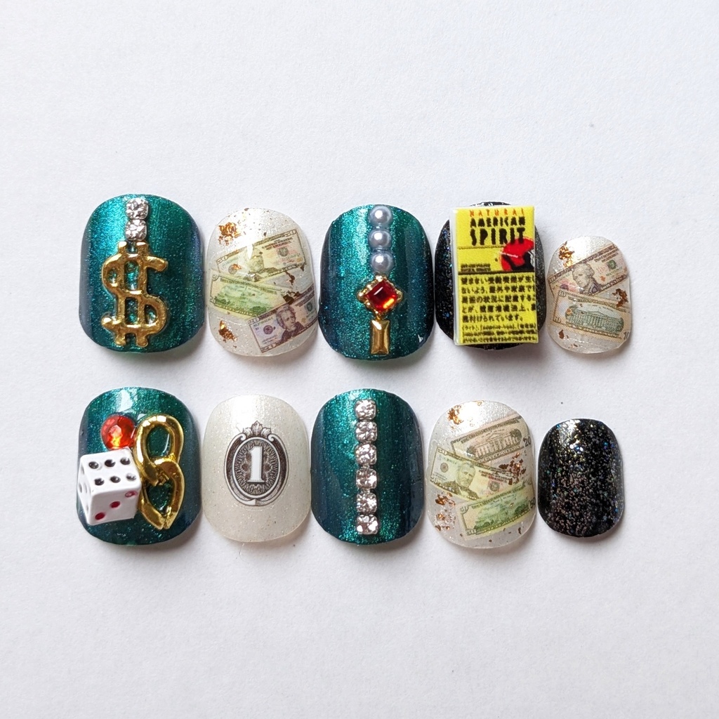 【ヒプマイ】有栖川帝統イメージネイル(ちびつめ)