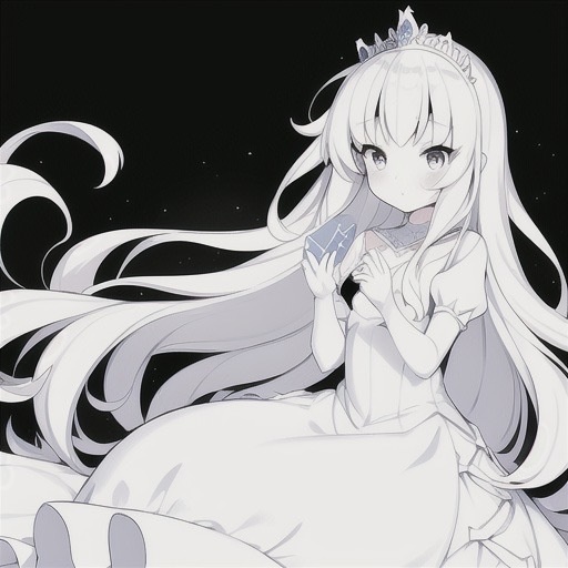 お家でぬりえ　プリンセスA410枚