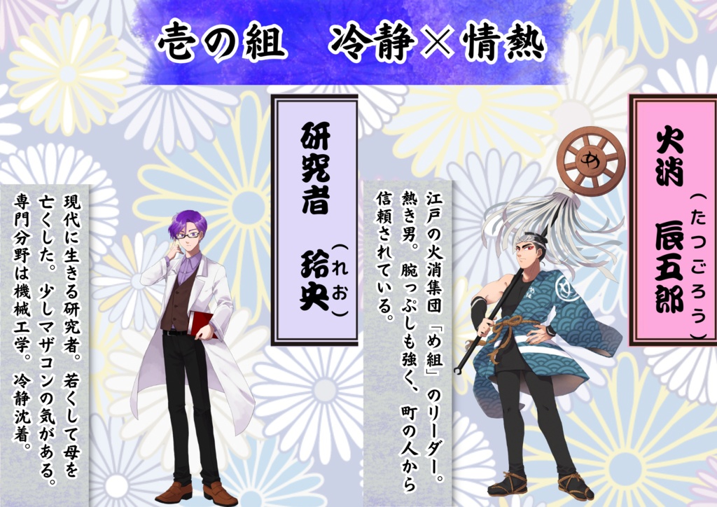 ペアマーダーミステリー「江戸運命交殺録〜ノコルコトノハ〜」