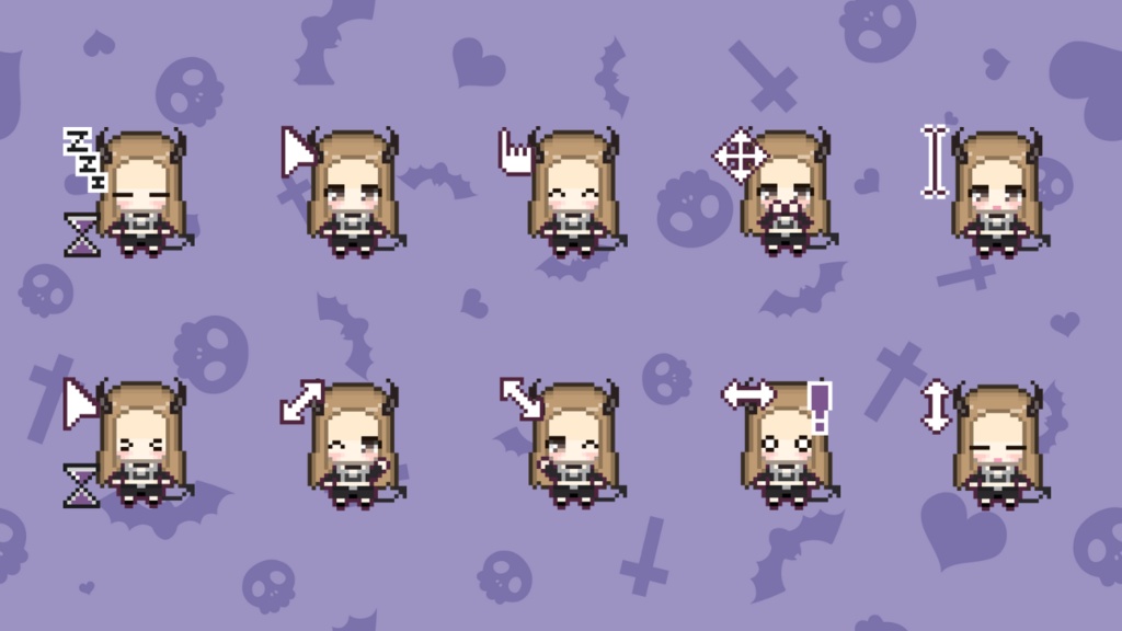 小悪魔セレナマウスカーソル