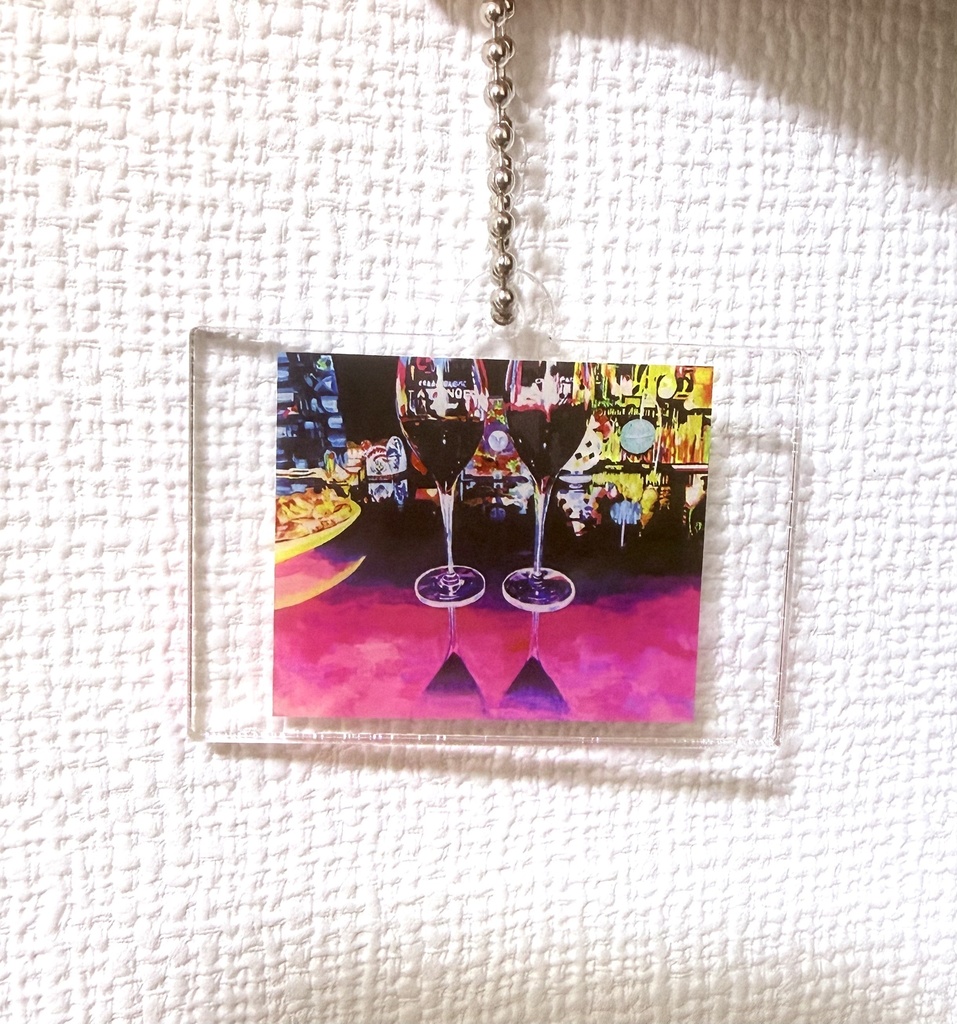 アクリルキーホルダー「ホライズンブルー」