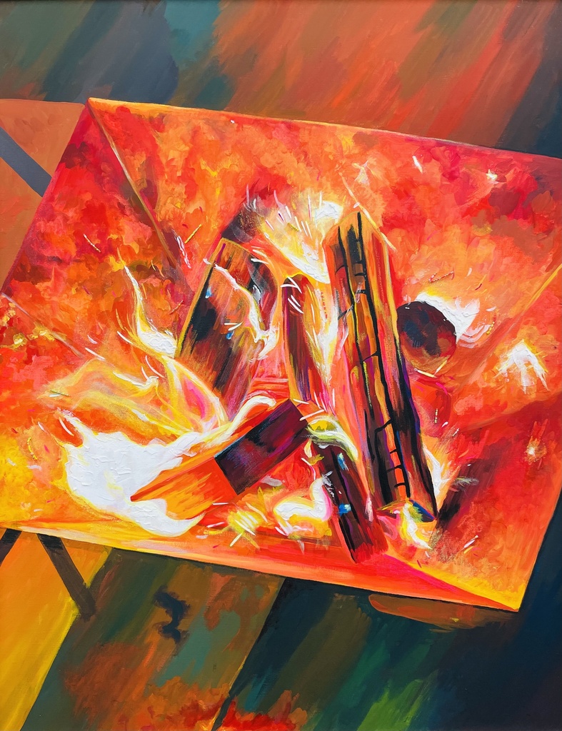 ミュージックアクリルカード「グリーン」