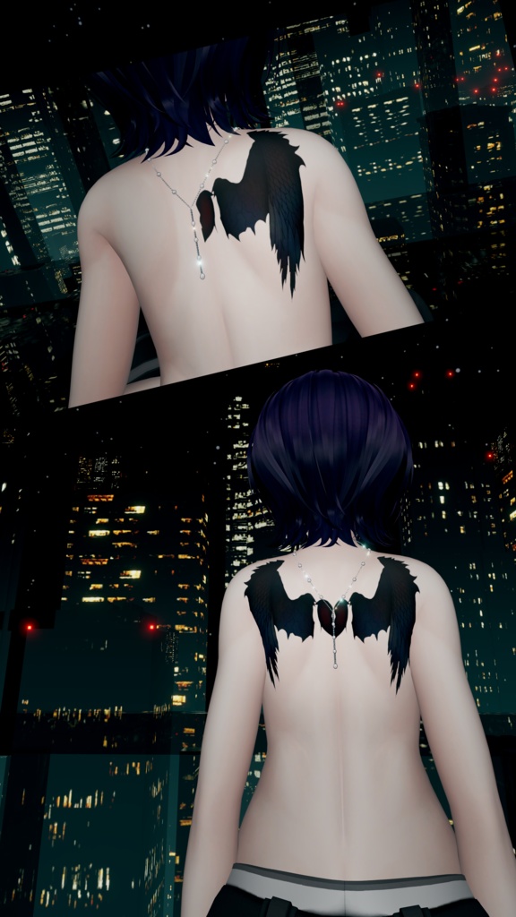 悪魔の翼tatoo