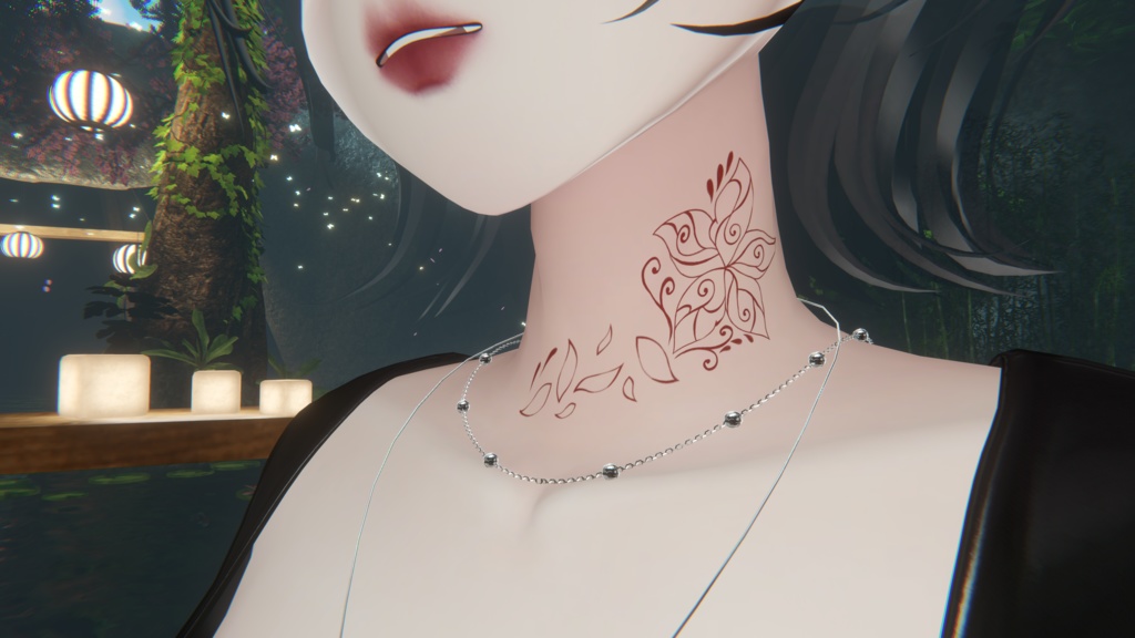 赤い花tatoo