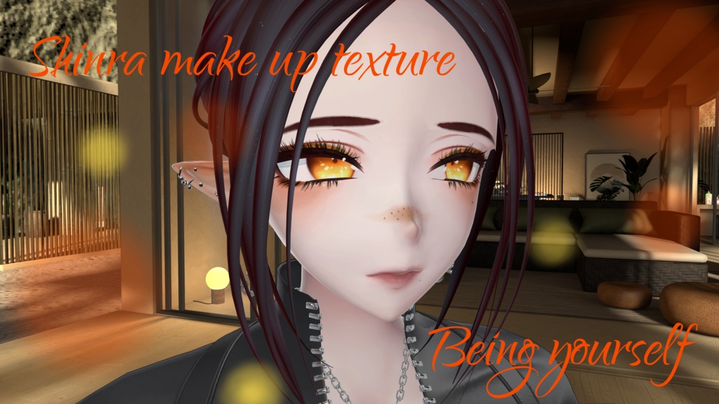 「森羅専用」orange　make　up　texture(Eye texture付き)