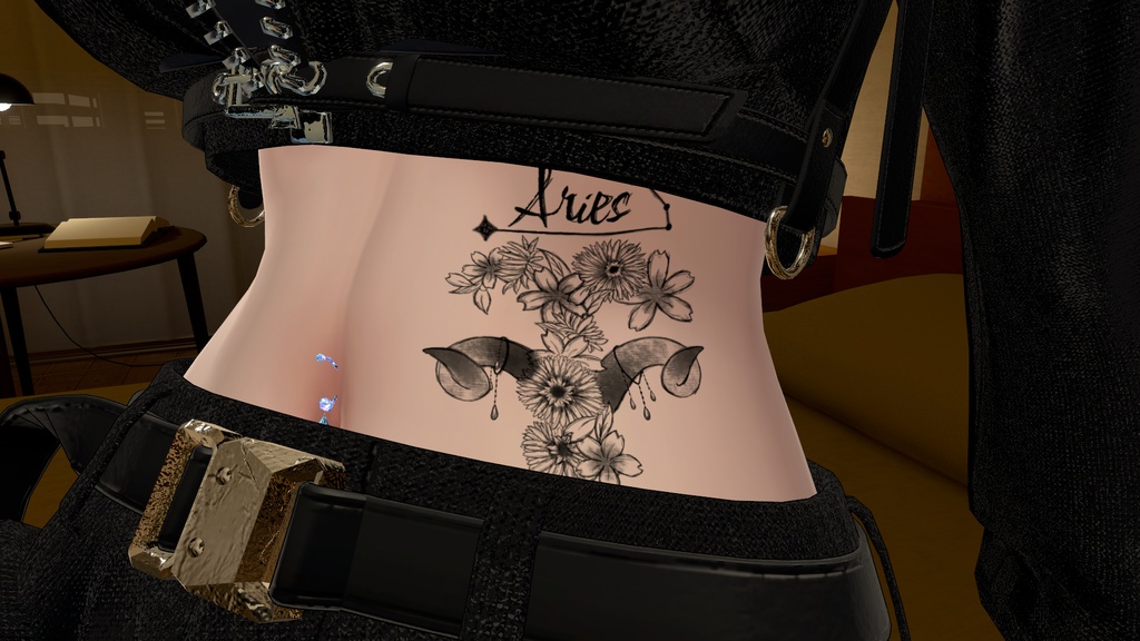 12星座tattoo「服ペイント」