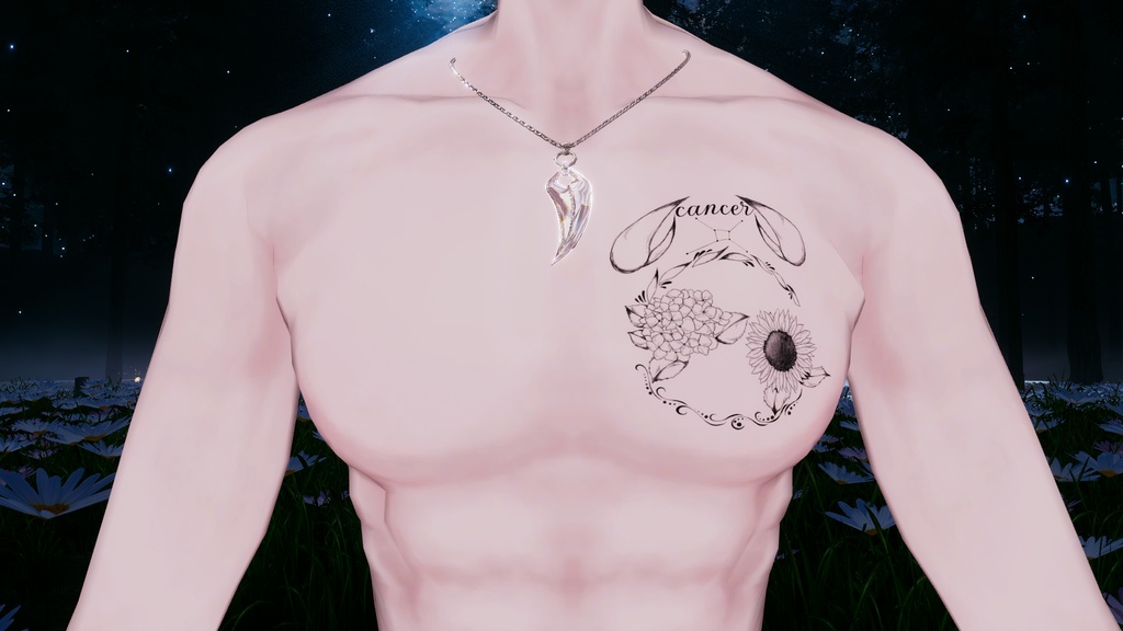 12星座tattoo「服ペイント」