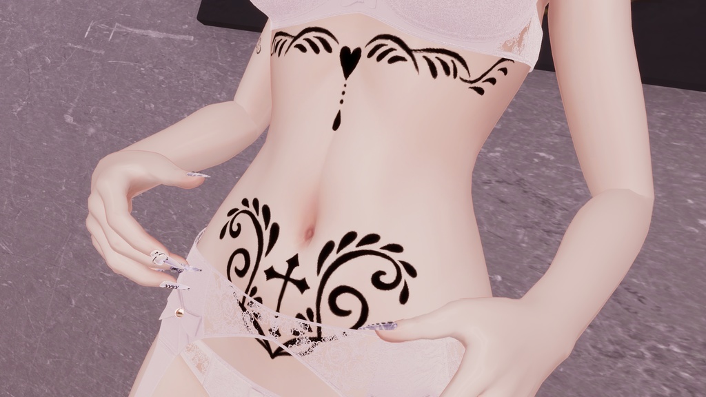 森羅専用 お腹tatoo