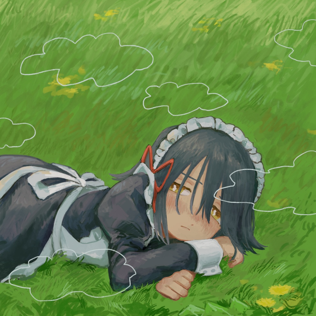 メイド2のアクリルブロック