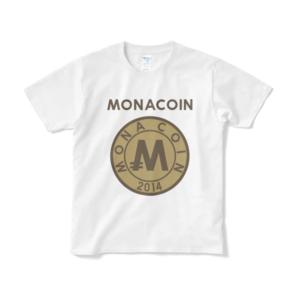 Tシャツ リアルモナコイン裏柄 文字有 メダル色