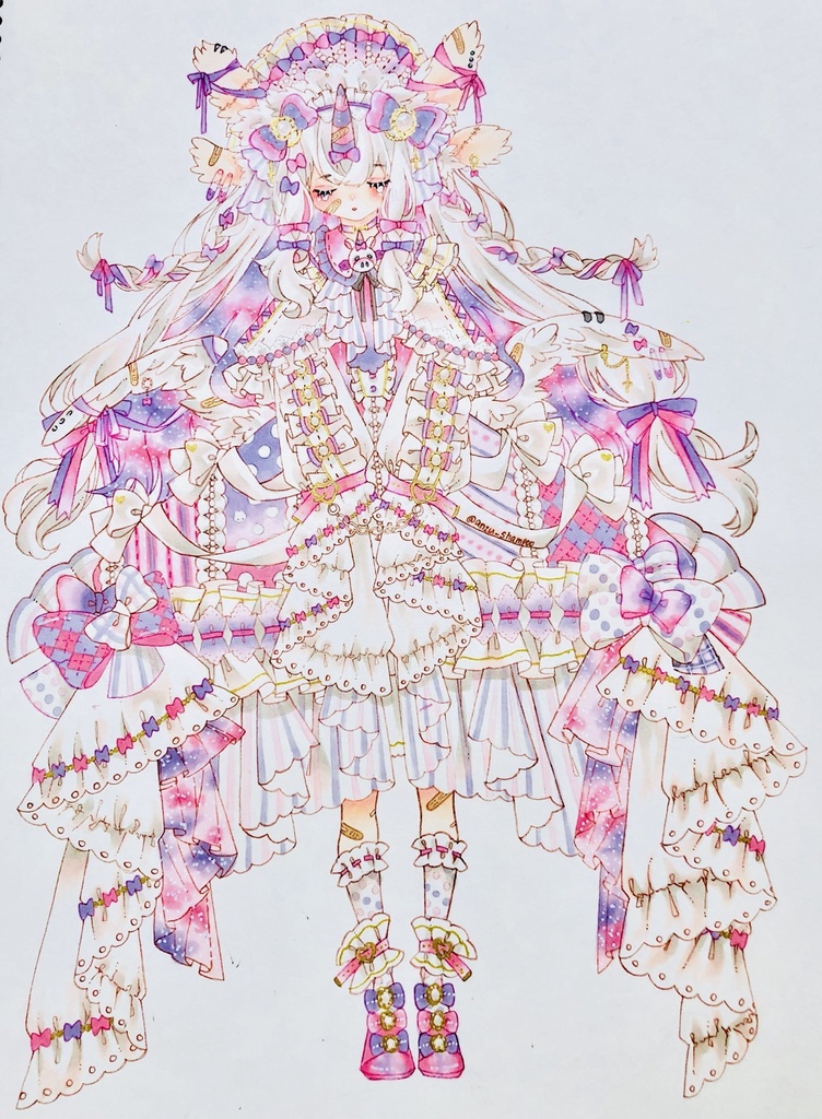 原画 ( 魔法のふわふわ )