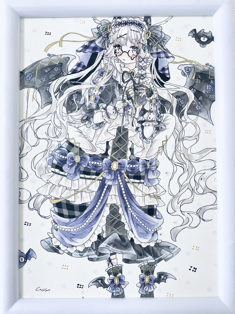 原画 ( 紫の堕天使 )