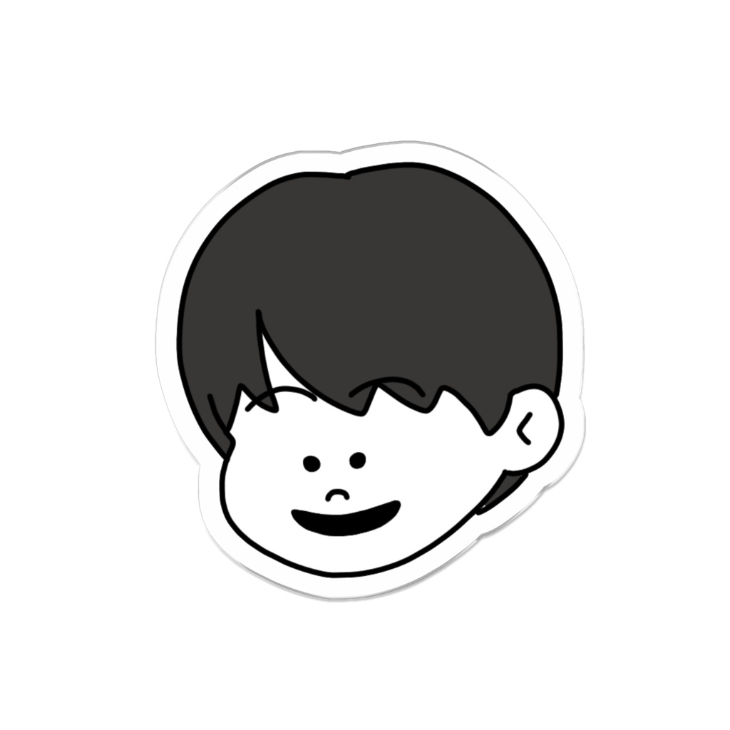 アクリルバッジ（り）（アカノコ）