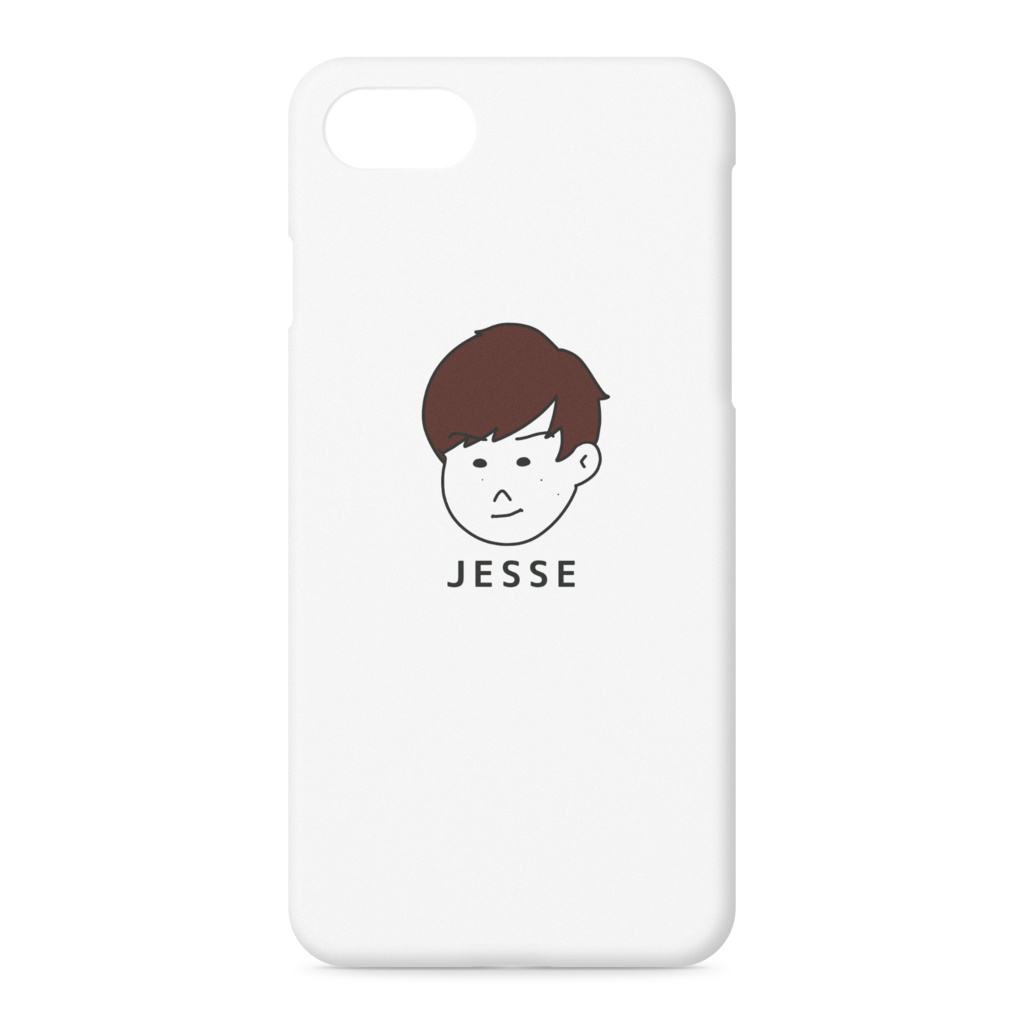 iPhoneケース(ス)(アカノコ)