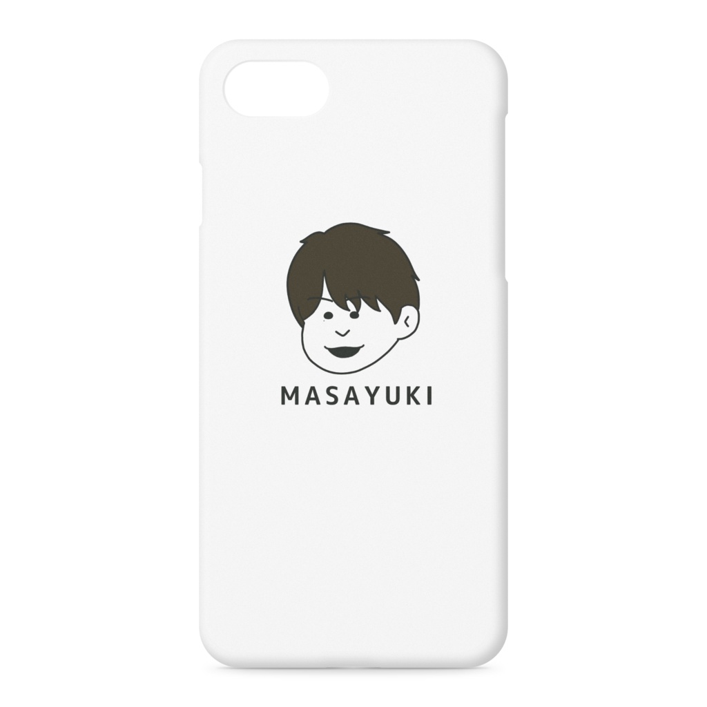 iPhoneケース(V)(アオノコ)