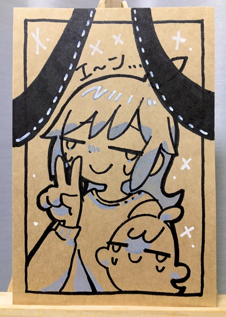 ドローイング「RIP」