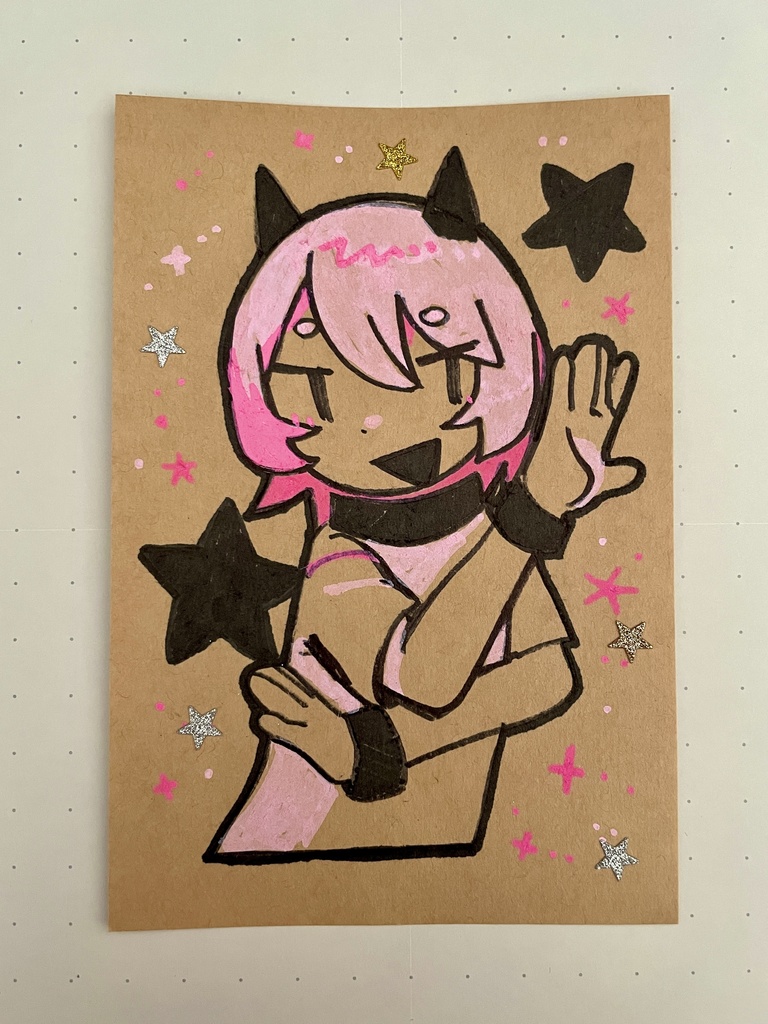 ドローイング「ほし」