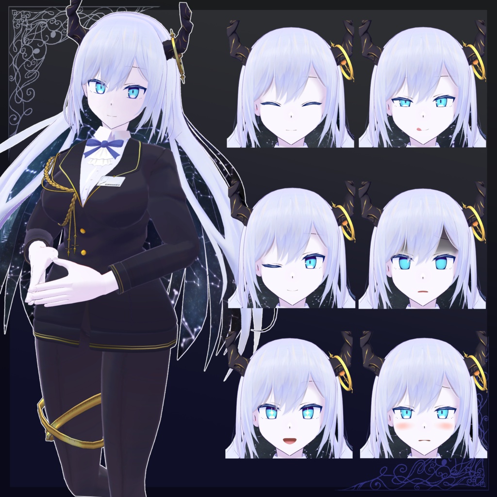 オリジナル3Dモデル「Carula-カルラ-」