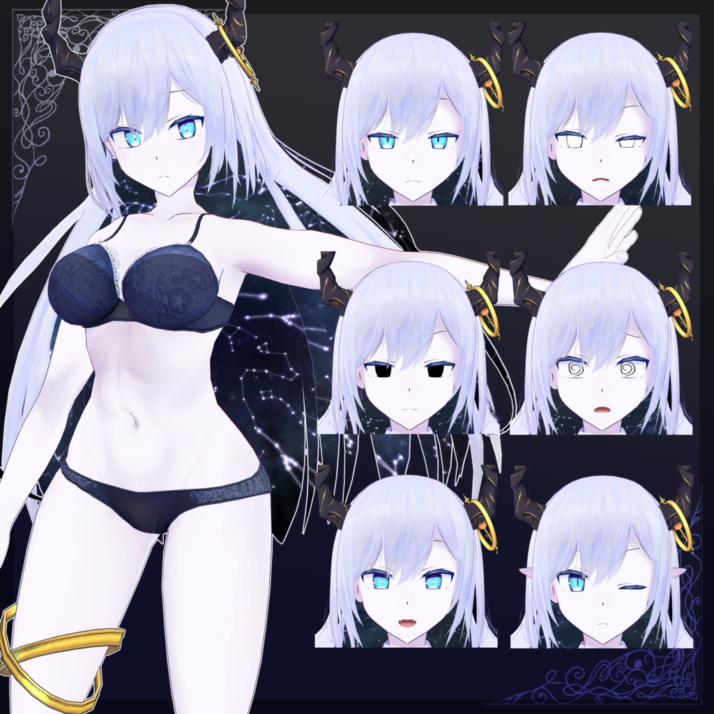 オリジナル3Dモデル「Carula-カルラ-」