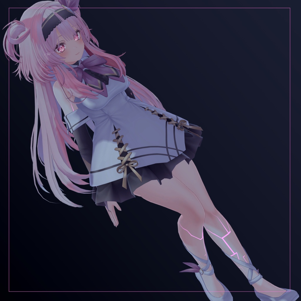 【4アバター対応】アニメーションエネルギーライン