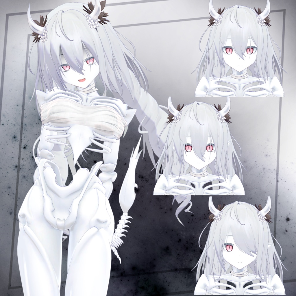 オリジナル3Dモデル「シロン-Shiron-」