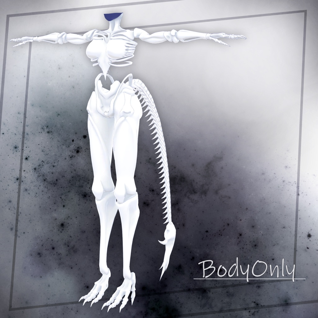 オリジナル3Dモデル「シロン-Shiron-」