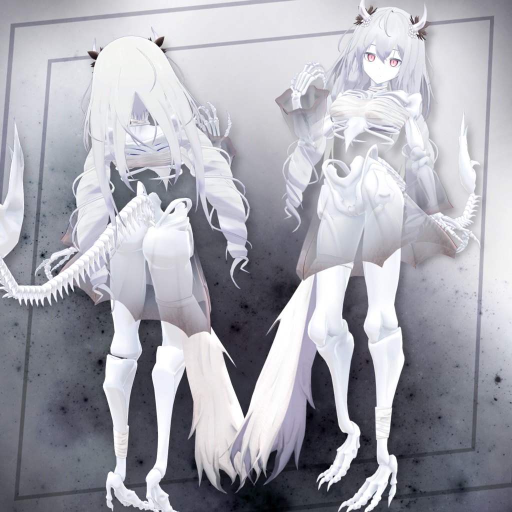 オリジナル3Dモデル「シロン-Shiron-」