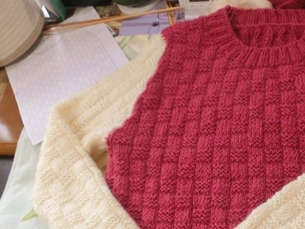 編み図ダウンロード 昭和なセーター 01