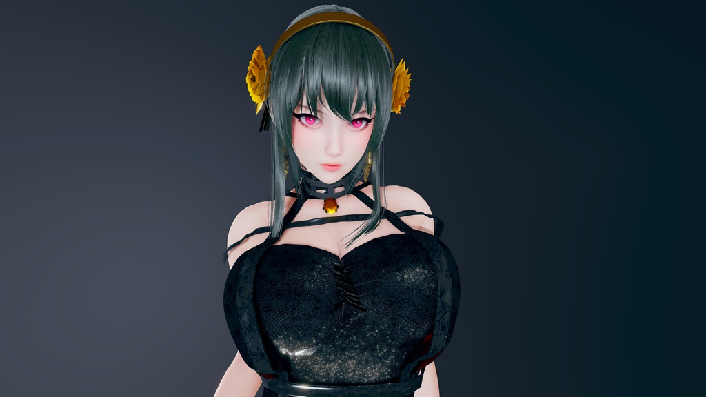 ヨル・フォージャー Yor Forger (Honey Select 2/HS2/AI Character Card)